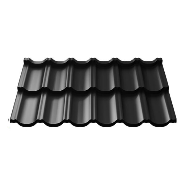 Kattopelti Finnera Ruukki 660x1140x0.5mm musta/RR33