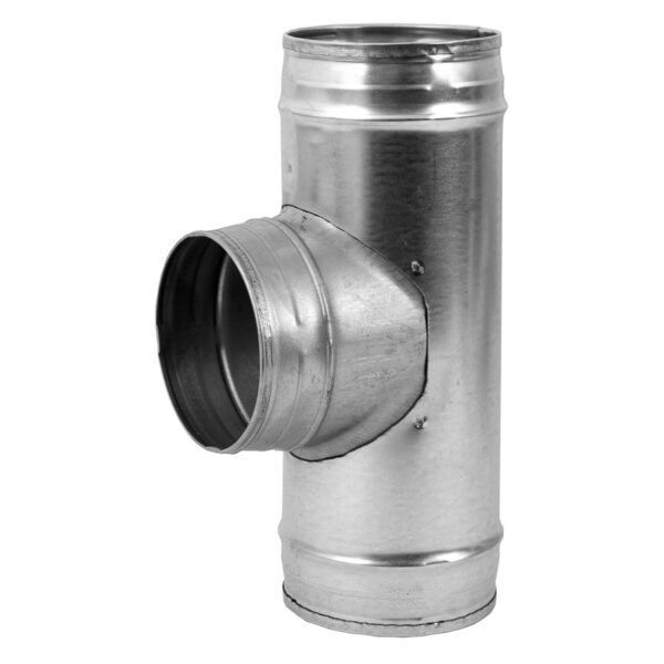 Ilmanvaihto T-kappale 250/250mm metalli-, ilman tiivisteitä