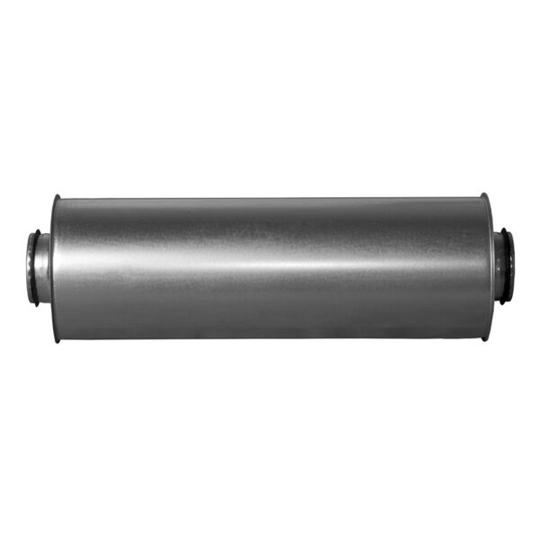 Äänenvaimennin metalli-, Ø100mm-0.9m