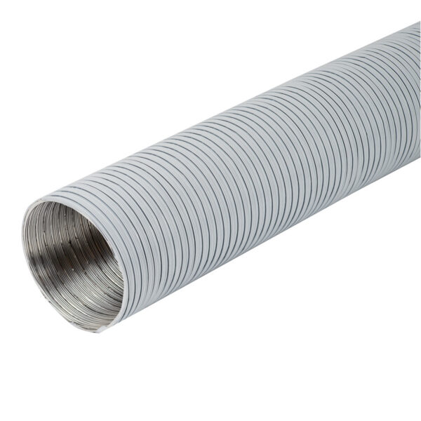 Ilmanvaihtoputki taipuisa valkoinen Ø120mm/3m