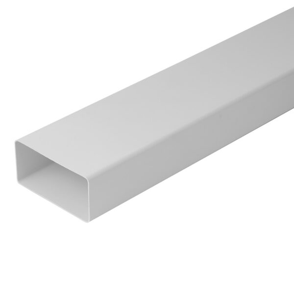 Ilmanvaihtokanava muovi 110x55mm, 1.5m